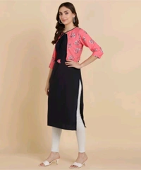 DSK Studio  ₹266 WCP Women Self Design Kurta y4ff86 M 213 - Pink, S
