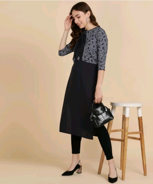 DSK Studio  ₹266 WCP Women Self Design Kurta y4ff86 M 213 - Blue, M