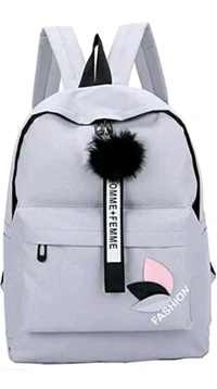 JMC ENTERPRISES Free Delivery  ₹171 WCP Stylish Backpack mu97uc M 233 - Grey, Free Size