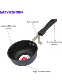 LAZYwindow Free Delivery  ₹100 WCP Premium Quality Nonstick Frying Tadka Pan px85c1 M 172