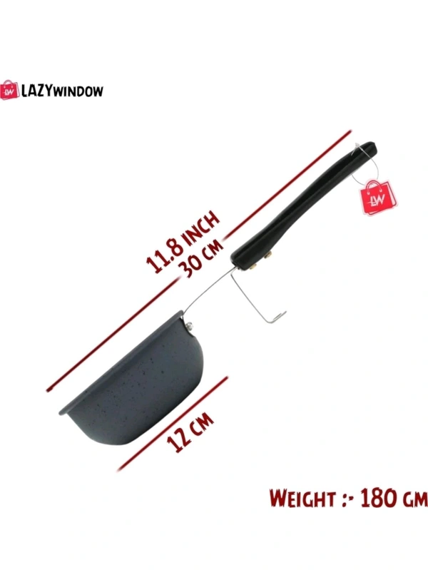 LAZYwindow Free Delivery  ₹100 WCP Premium Quality Nonstick Frying Tadka Pan px85c1 M 172