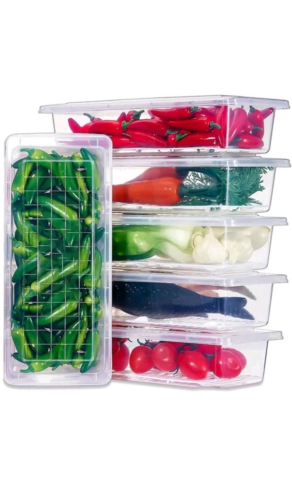 OM ENTERPRISE Free Delivery  ₹50 WCP SIGNATIA Freezer Storage Box - 1500ml Plastic Freeze Container (Pack of 6)  jdrjxi M 44