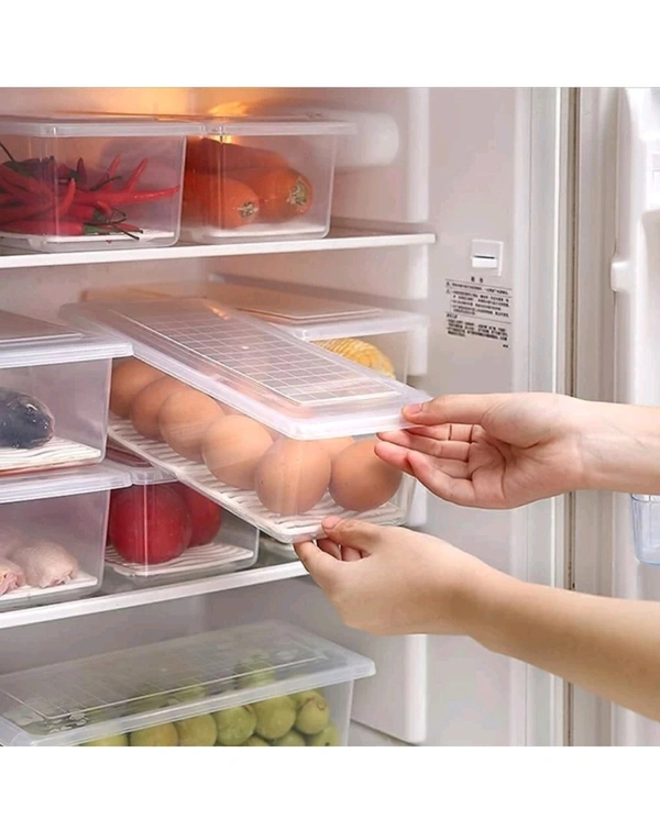 OM ENTERPRISE Free Delivery  ₹50 WCP SIGNATIA Freezer Storage Box - 1500ml Plastic Freeze Container (Pack of 6)  jdrjxi M 44