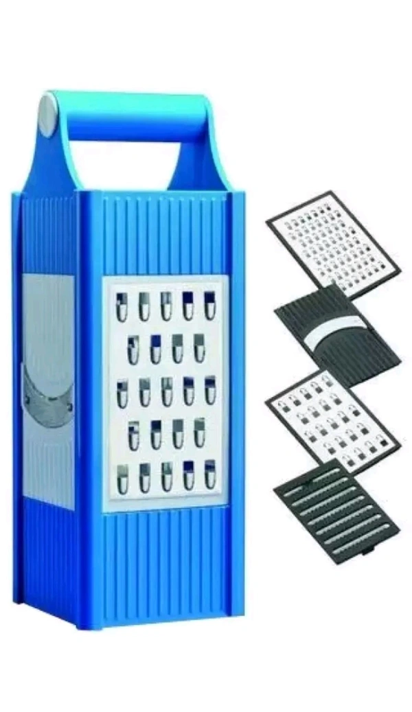 SHREE RAM ENGINEERING Free Delivery  ₹138 WCP 4In 1 Slicer, Vegitable & Fruit Grater & Slicer 1x2lgf M 187
