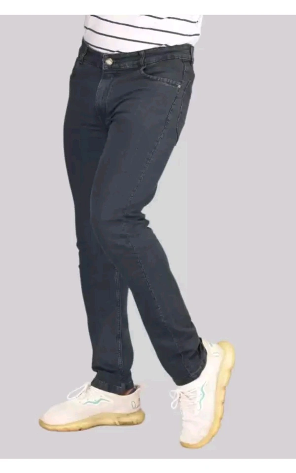 VARDHAMAN FASHIONFAB PVT LTD Free Delivery  ₹485 WCP Slim Men Jeans cmeiqu M 600 - Dove Gray, 36