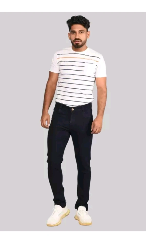 VARDHAMAN FASHIONFAB PVT LTD Free Delivery  ₹485 WCP Slim Men Jeans cmeiqu M 600 - Haiti, 28