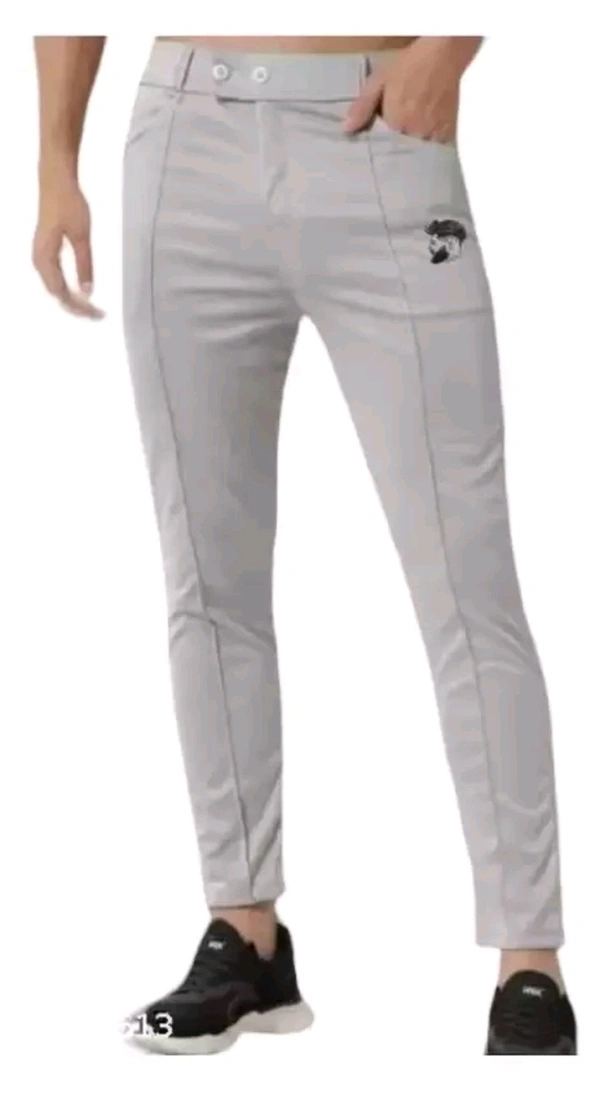 SALASARETRADERS ₹170 WCP Regular Fit Men Trousers i1vbhu M328 - Silver, 32
