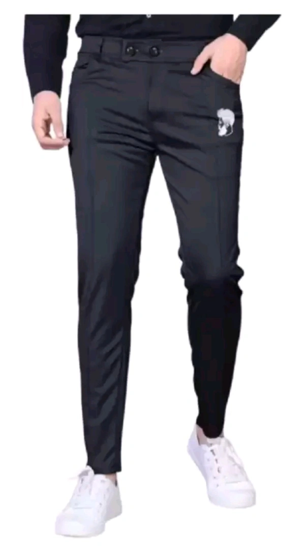 SALASARETRADERS ₹170 WCP Regular Fit Men Trousers i1vbhu M328 - Black, 28
