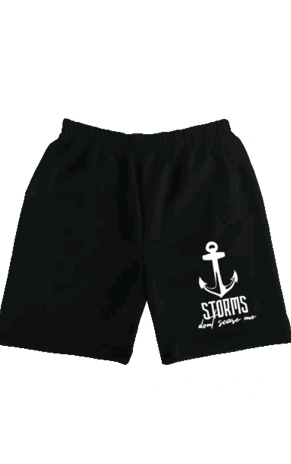 AMMAN CLOTHING  ₹96 WCP Shorts For Boys & Girls Casual Printed Cotton Lycra Blend (Pack of 3) 9h0xpd M 95 - Black Grey Navy, 9-10 Years