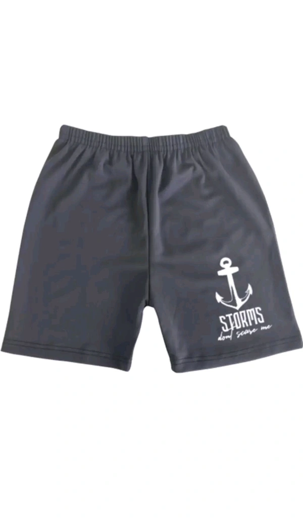 AMMAN CLOTHING  ₹96 WCP Shorts For Boys & Girls Casual Printed Cotton Lycra Blend (Pack of 3) 9h0xpd M 95 - Black Grey Navy, 9-10 Years