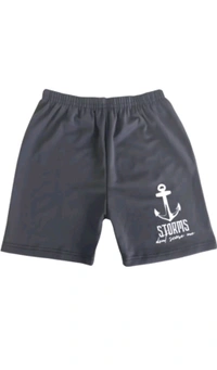 AMMAN CLOTHING  ₹96 WCP Shorts For Boys & Girls Casual Printed Cotton Lycra Blend (Pack of 3) 9h0xpd M 95 - Black Grey Navy, 11-12 Years