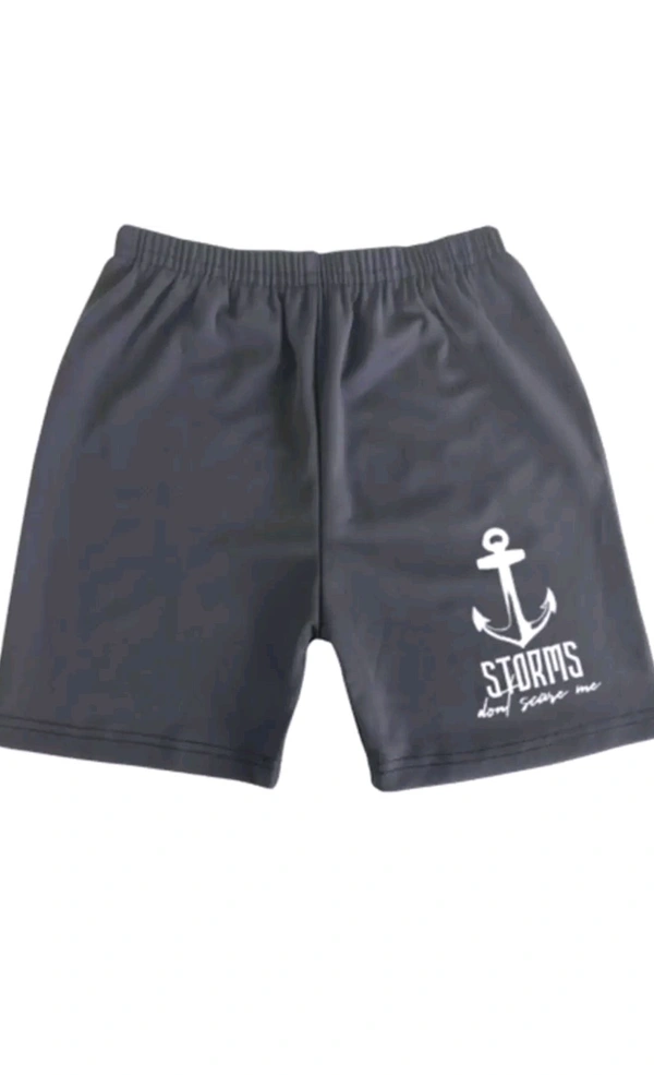 AMMAN CLOTHING  ₹96 WCP Shorts For Boys & Girls Casual Printed Cotton Lycra Blend (Pack of 3) 9h0xpd M 95 - Grey Airforce Olive Green, 8-9 Years