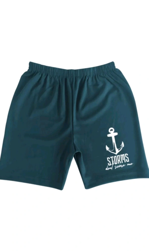 AMMAN CLOTHING  ₹96 WCP Shorts For Boys & Girls Casual Printed Cotton Lycra Blend (Pack of 3) 9h0xpd M 95 - Grey Airforce Olive Green, 12-13 Years