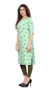 KETAKI FASHION  ₹145 WCP Women Printed Kurtis (Pack of 2)  izjzqq M 147 - Black - Dark Blue, L