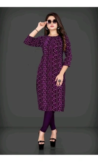 KASASKA ₹237 WCP Women Printed Kurta  - Blue, XXL