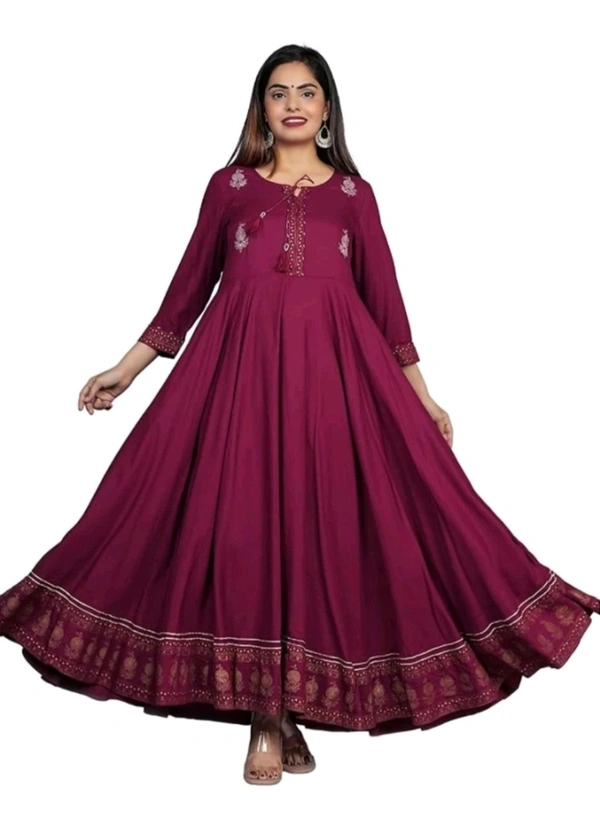 Shubham Suiwal Sanganer Free Delivery  ₹340 WCP Women Printed Kurta 3g940y M 329 - Wine, M