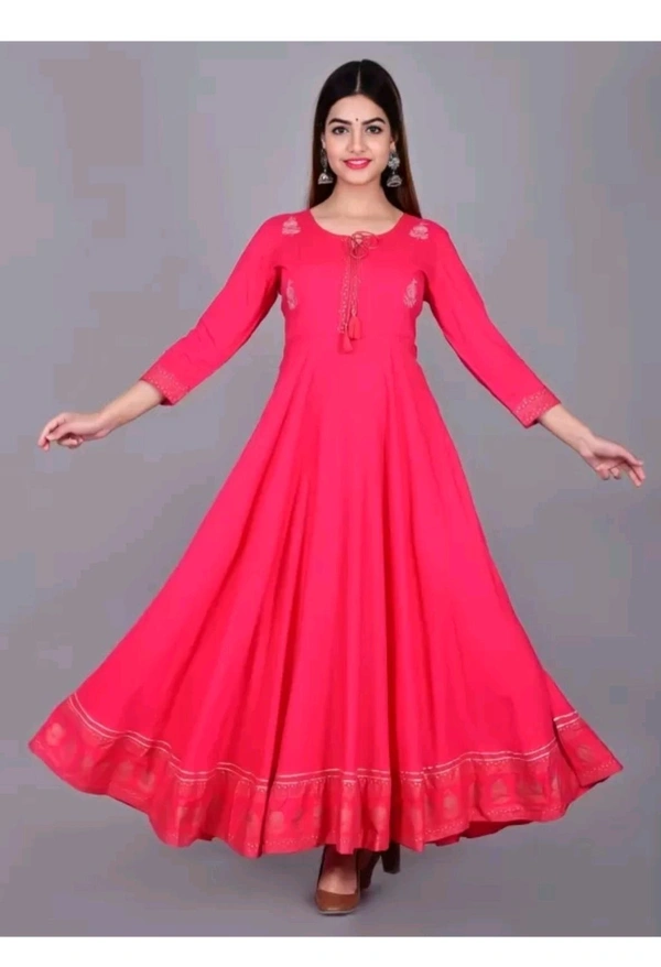 Shubham Suiwal Sanganer Free Delivery  ₹340 WCP Women Printed Kurta 3g940y M 329 - Pink, S