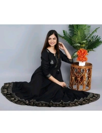 Shubham Suiwal Sanganer Free Delivery  ₹340 WCP Women Printed Kurta 3g940y M 329 - Black, XL