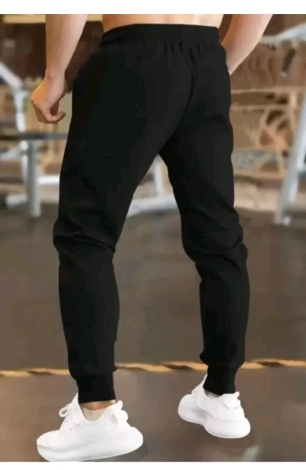 Drm Knitwear  ₹200 WCP Self Design Men Black Track Pants qjc6mz M 214 - Black, XXL