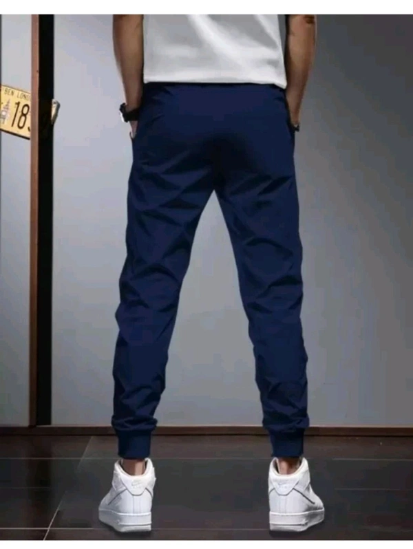 Drm Knitwear  ₹200 WCP Self Design Men Black Track Pants qjc6mz M 214 - Navy Blue, XXL