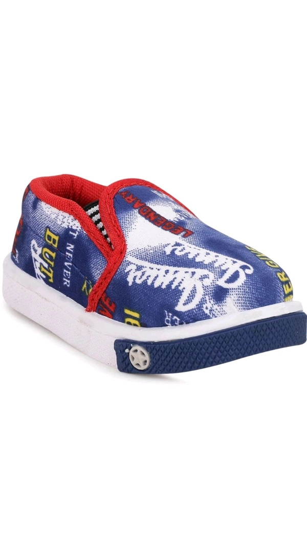 SHREE SHYAM TRADERS Free Delivery  ₹165 WCP Boys & Girls Slip On (Multicolor) 0swjsz M 317 - Navy-Red, 5C