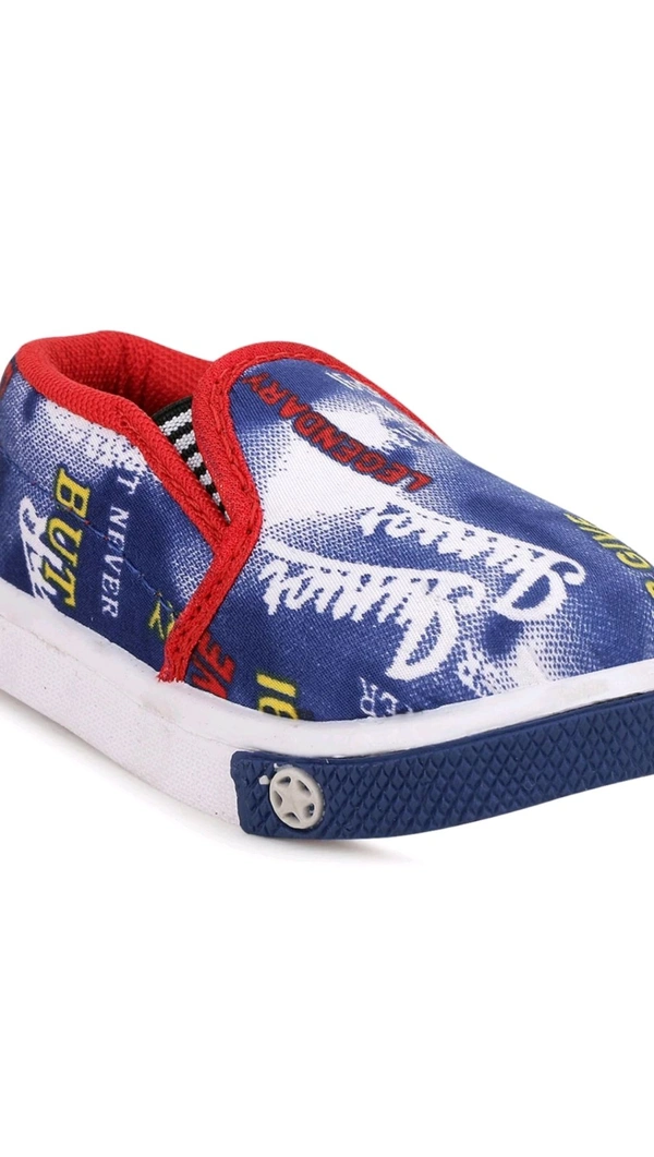 SHREE SHYAM TRADERS Free Delivery  ₹165 WCP Boys & Girls Slip On (Multicolor) 0swjsz M 317 - Navy-Red, 10C