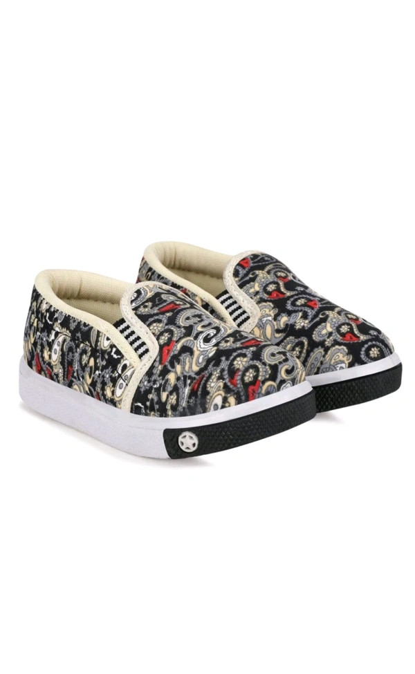 RAJ INDUSTRIES  ₹165 WCP Casual Shoes For Boys & Girls gzqgkl M 333 - Bk - Beige, 5C