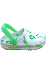 THE GROUNDING STORES  ₹158 WCP Boys & Girls Slip On Clogs vulklc M 300 - White Green, 4C