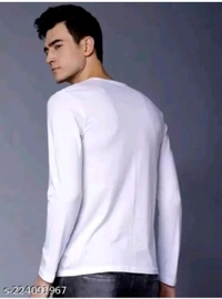 Urban Shopping Free Delivery  ₹137 WCP Casual T-shirt For Men 74l0up M 178 - L, White 2
