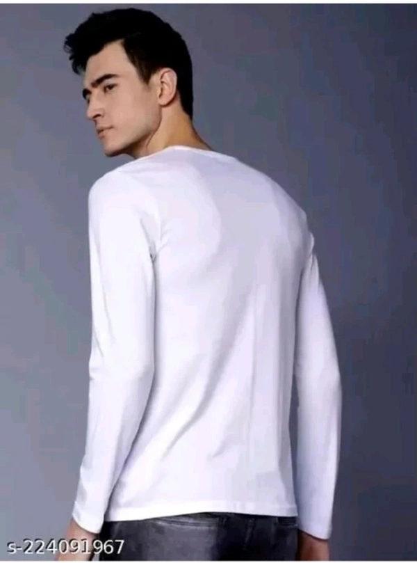 Urban Shopping Free Delivery  ₹137 WCP Casual T-shirt For Men 74l0up M 178 - L, White 2