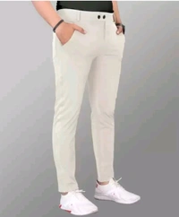 Aman Garments Free Delivery  ₹206 WCP Casual Men Track Pants uf33xe 290 - White, 28