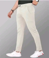 Aman Garments Free Delivery  ₹206 WCP Casual Men Track Pants uf33xe 290 - White, 34