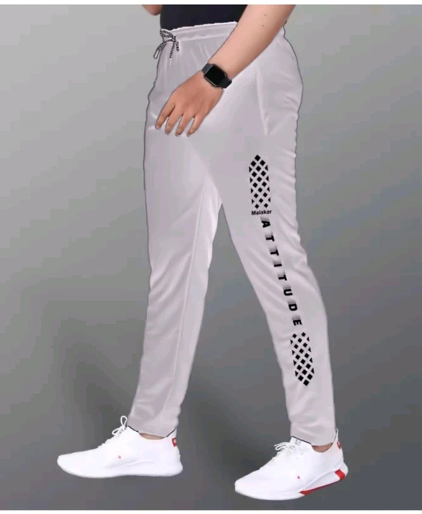 M/S REALSON Free Delivery  ₹188 WCP Track Pants For Men (Pack of 2) mwwm6e M 174 - Black & Light Grey, M