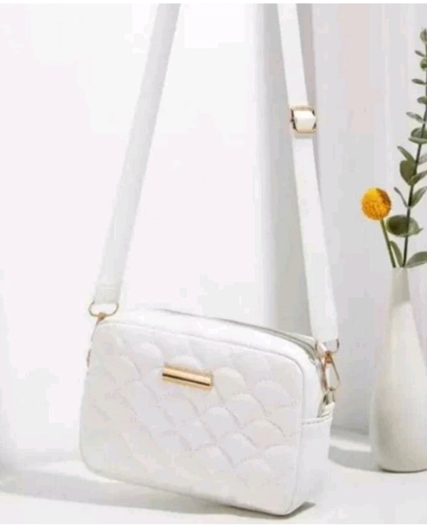 SHARA FASHION Free Delivery  ₹95 WCP White Messenger Bag Trendy Fancy Women Sling Bag szb2sn M 179