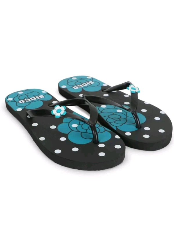 GARVIT ENTERPRISES  ₹105 WCP Daily Use Comfortable Stylish and Trending Slippers For Women and Girls Flip Flops bqtoi0 M 125  - Black, 5