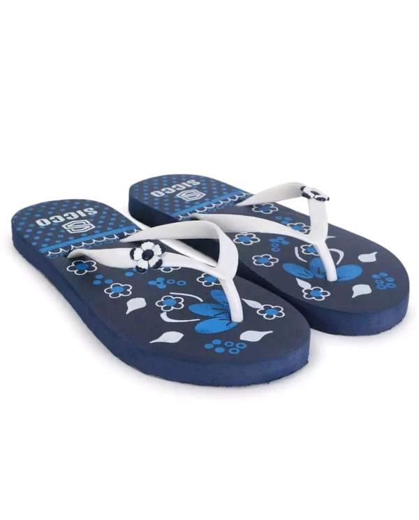 GARVIT ENTERPRISES  ₹105 WCP Daily Use Comfortable Stylish and Trending Slippers For Women and Girls Flip Flops bqtoi0 M 125  - Navy, 7