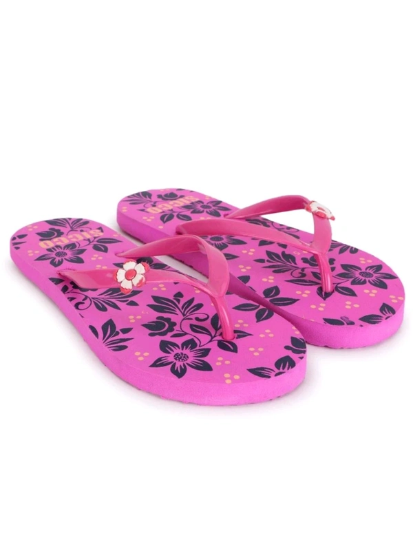 GARVIT ENTERPRISES  ₹105 WCP Daily Use Comfortable Stylish and Trending Slippers For Women and Girls Flip Flops bqtoi0 M 125  - Pink, 7