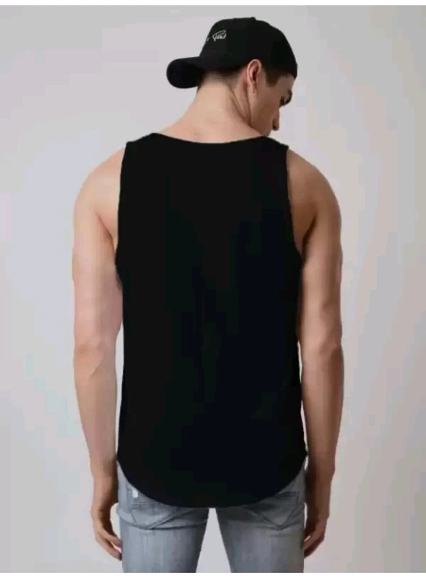 Akhtar enterprises  ₹115 WCP Polyester Fabric Gym Vest (Pack of 2) 4oeqwk M 116 - Black Yellow, S
