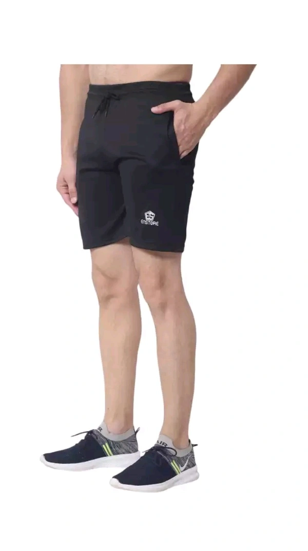 Ramashyama  ₹133 WCP Solid Men Multicolour Basic Shorts y39m1w M 150 - Black and Pista, L
