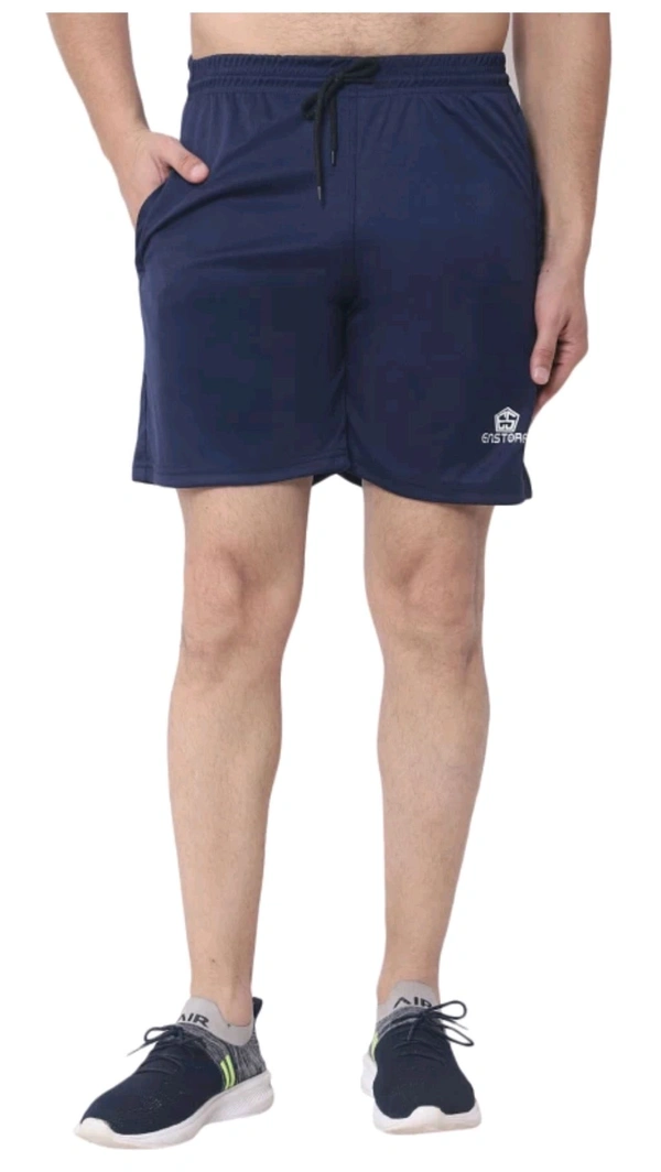 Ramashyama  ₹133 WCP Solid Men Multicolour Basic Shorts y39m1w M 150 - Light Grey - Navy, M