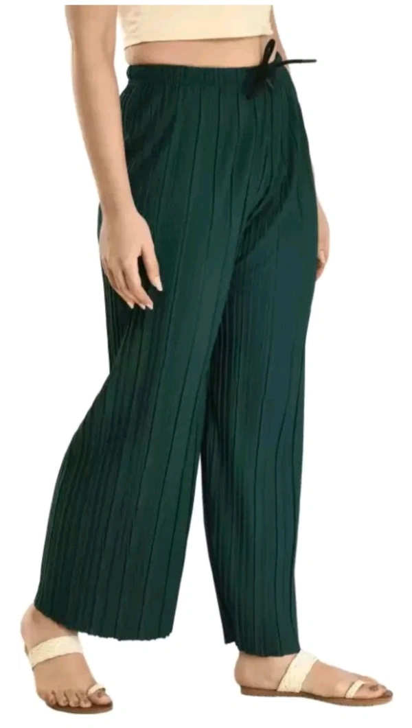 Fashionsense Free Delivery  ₹122 WCP Women Multicolour Trousers ve0ci3 M 137 - Black - Green, Free