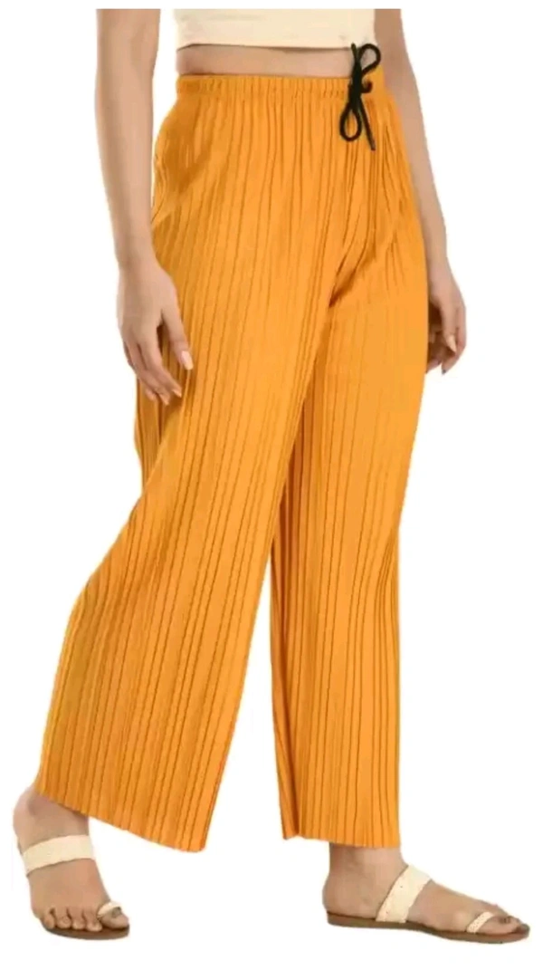 Fashionsense Free Delivery  ₹122 WCP Women Multicolour Trousers ve0ci3 M 137 - Pink - Yellow, Free