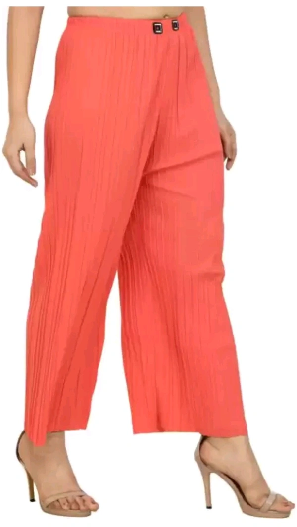Fashionsense Free Delivery  ₹122 WCP Women Multicolour Trousers ve0ci3 M 137 - Pink - Yellow, Free