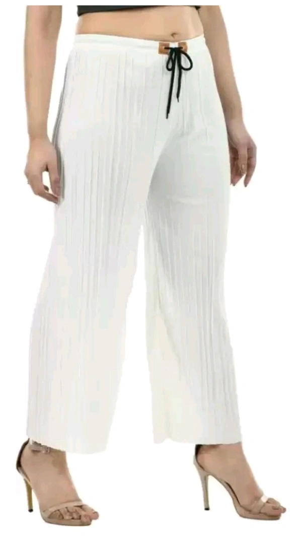 Fashionsense Free Delivery  ₹122 WCP Women Multicolour Trousers ve0ci3 M 137 - Yellow - White, Free