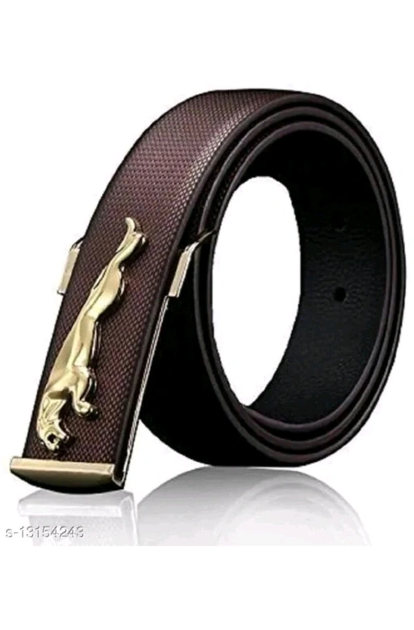Panvi Enterprises  ₹187 WCP Men Brown Genuine Leather Belt 3m54x6 M 245 - Brown