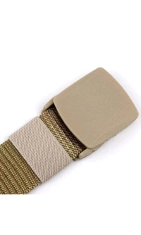 Anupam Sets & Money Purse Free Delivery  ₹185 WCP Men Gold Nylon Belt 0gdiah M 150 - Gold, Free
