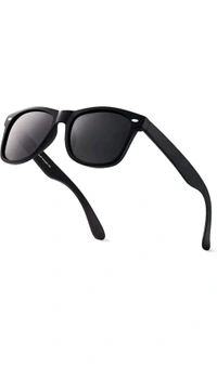 Naz Traders Free Delivery  ₹198 WCP Wayfarer Sunglasses (For Men & Women) fq68h2 M 126 - Black, Free
