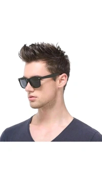 Naz Traders Free Delivery  ₹198 WCP Wayfarer Sunglasses (For Men & Women) fq68h2 M 126 - Black, Free