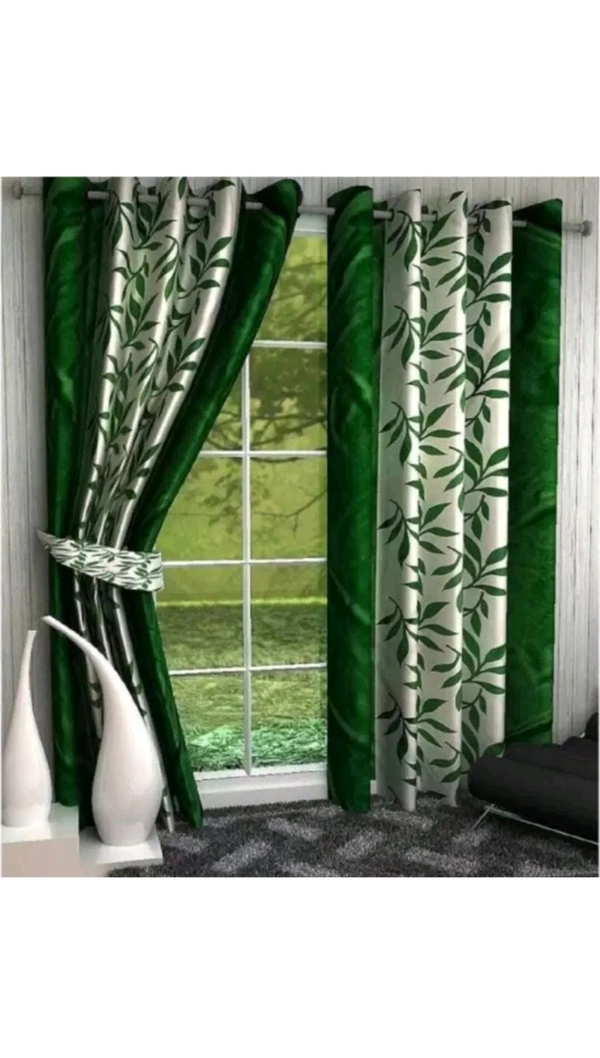 DAKSHA FAB ₹131 WCP 152cm (5ft) Windows Certain 8fqy03 M 150 - Green