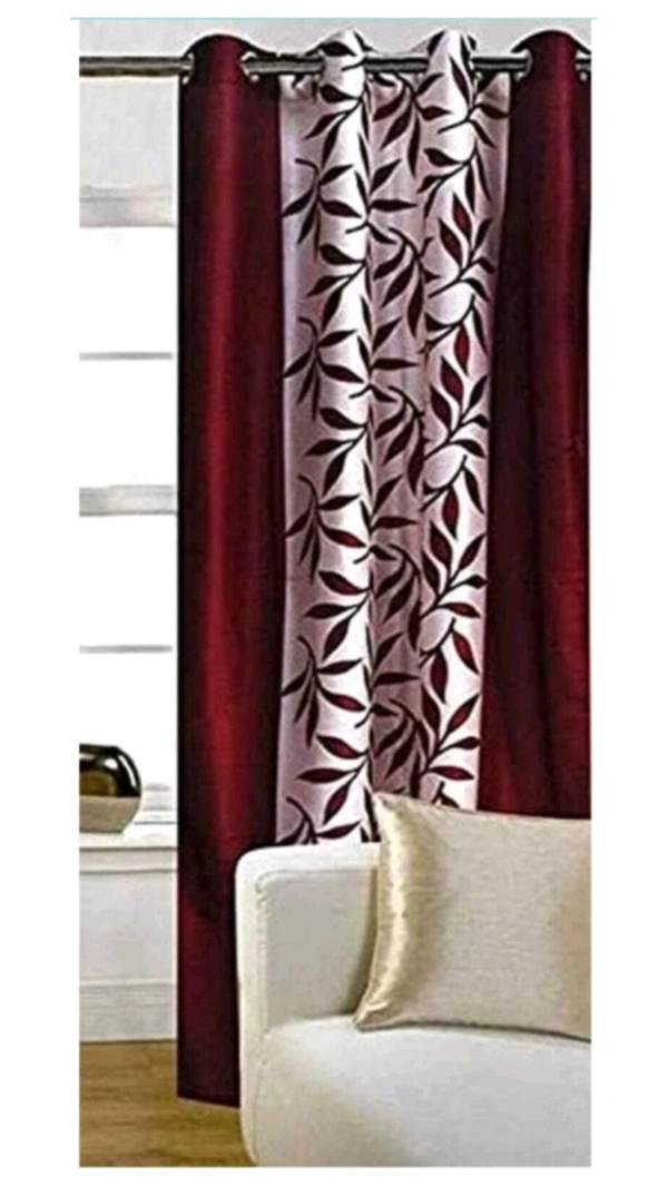 DAKSHA FAB ₹131 WCP 152cm (5ft) Windows Certain 8fqy03 M 150 - Maroon